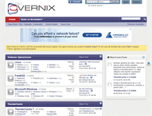 Tablet Screenshot of overnix.com